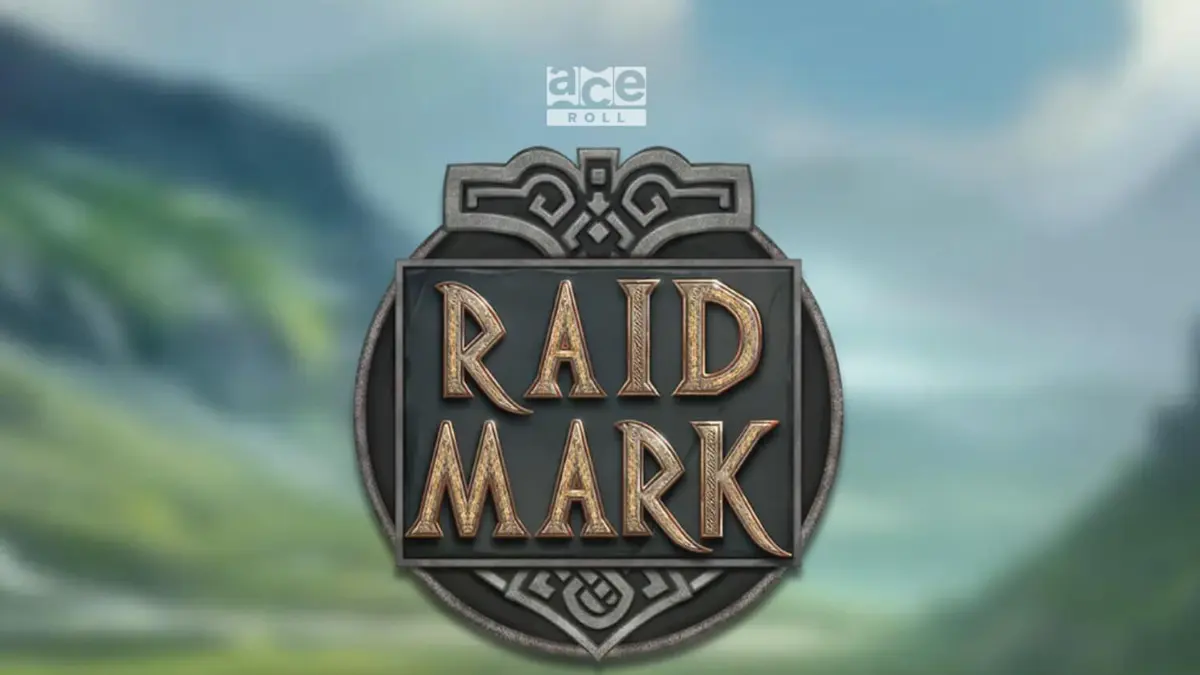 Tampilan visual slot Raidmark dengan tema Viking dan kapal perang